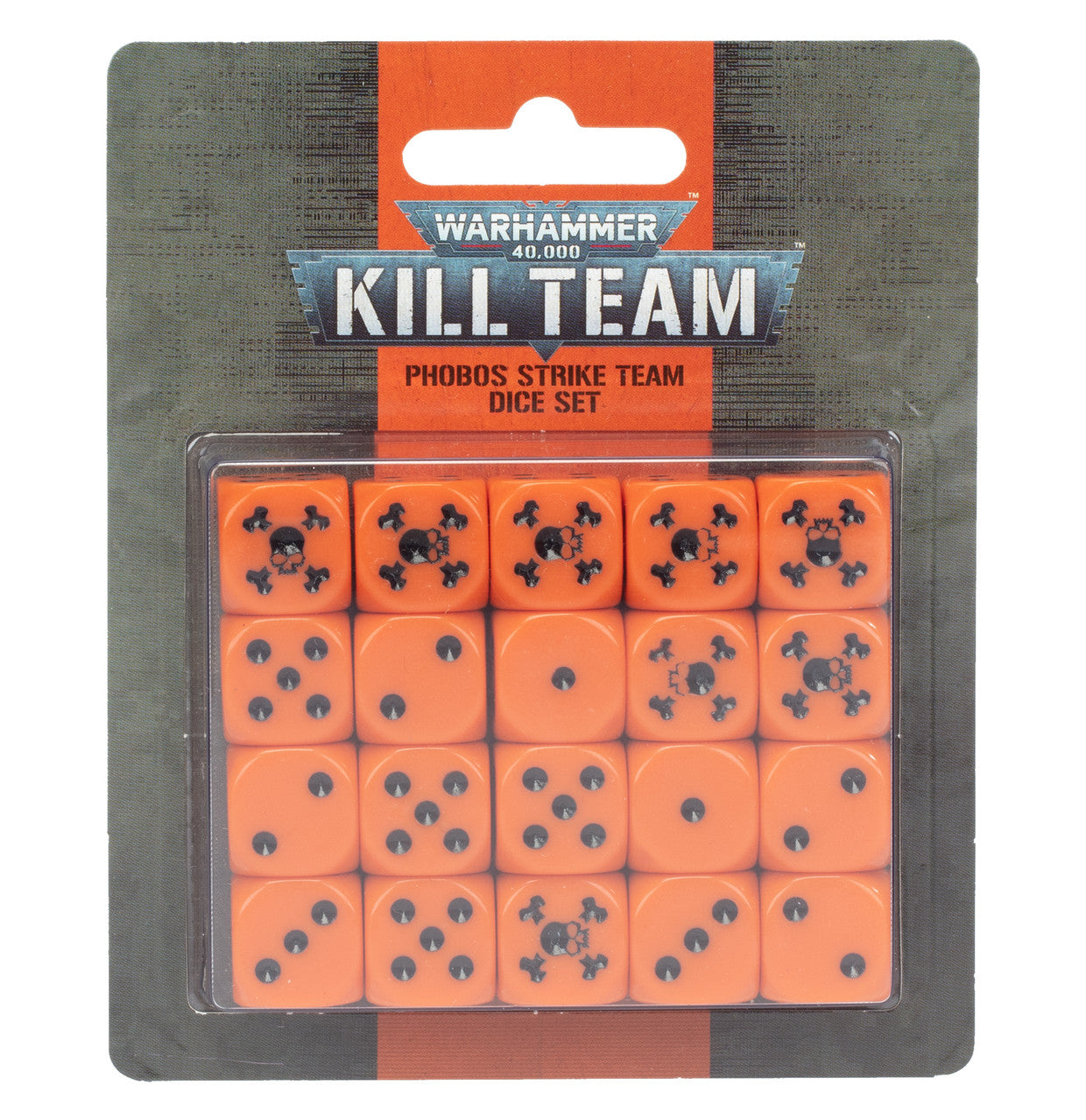 Games Workshop Warhammer 40K Kill Team Phobos Strike Team Dice 102-50