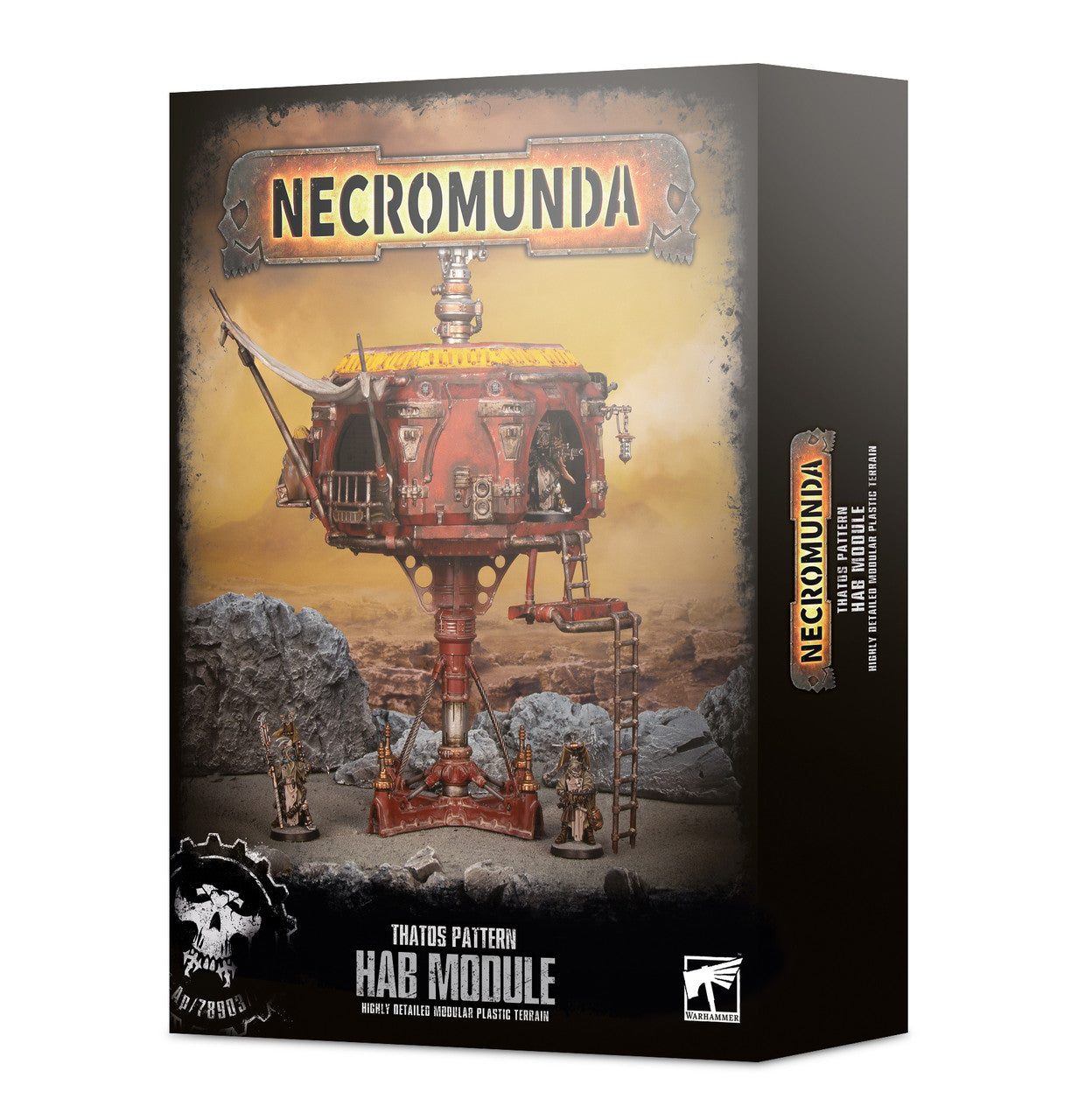 Games Workshop Warhammer 40K Necromunda Thatos Pattern Hab Module 300-91