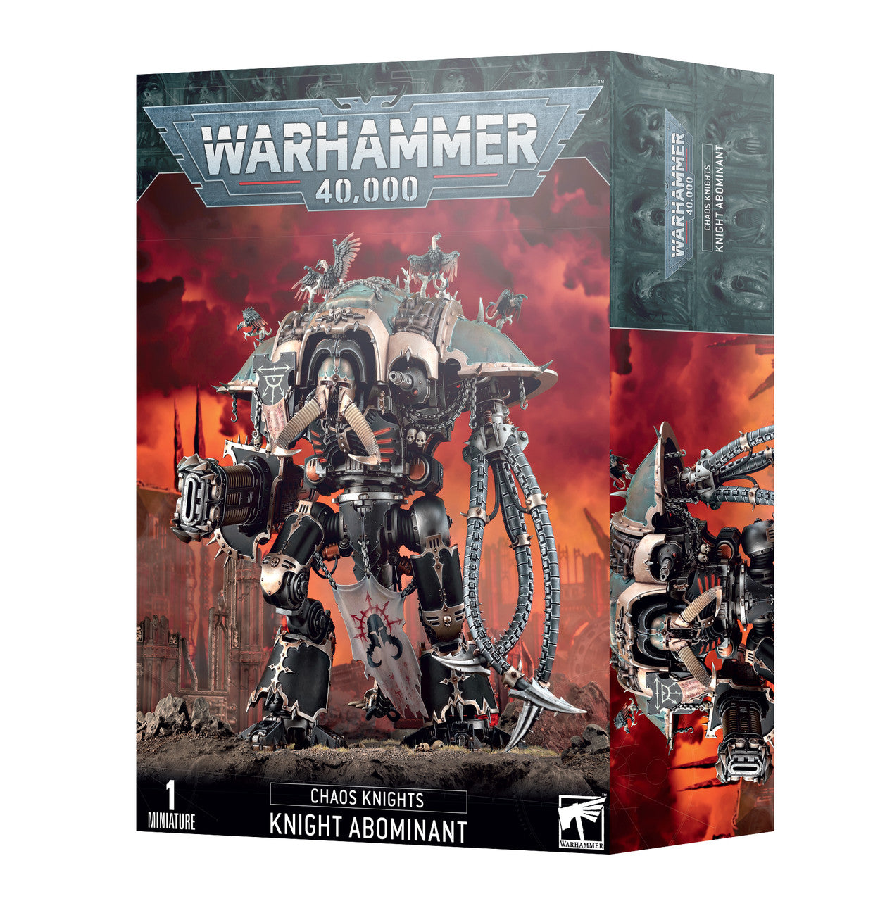 Games Workshop Warhammer 40K Chaos Knights Knight Abominant 43-63