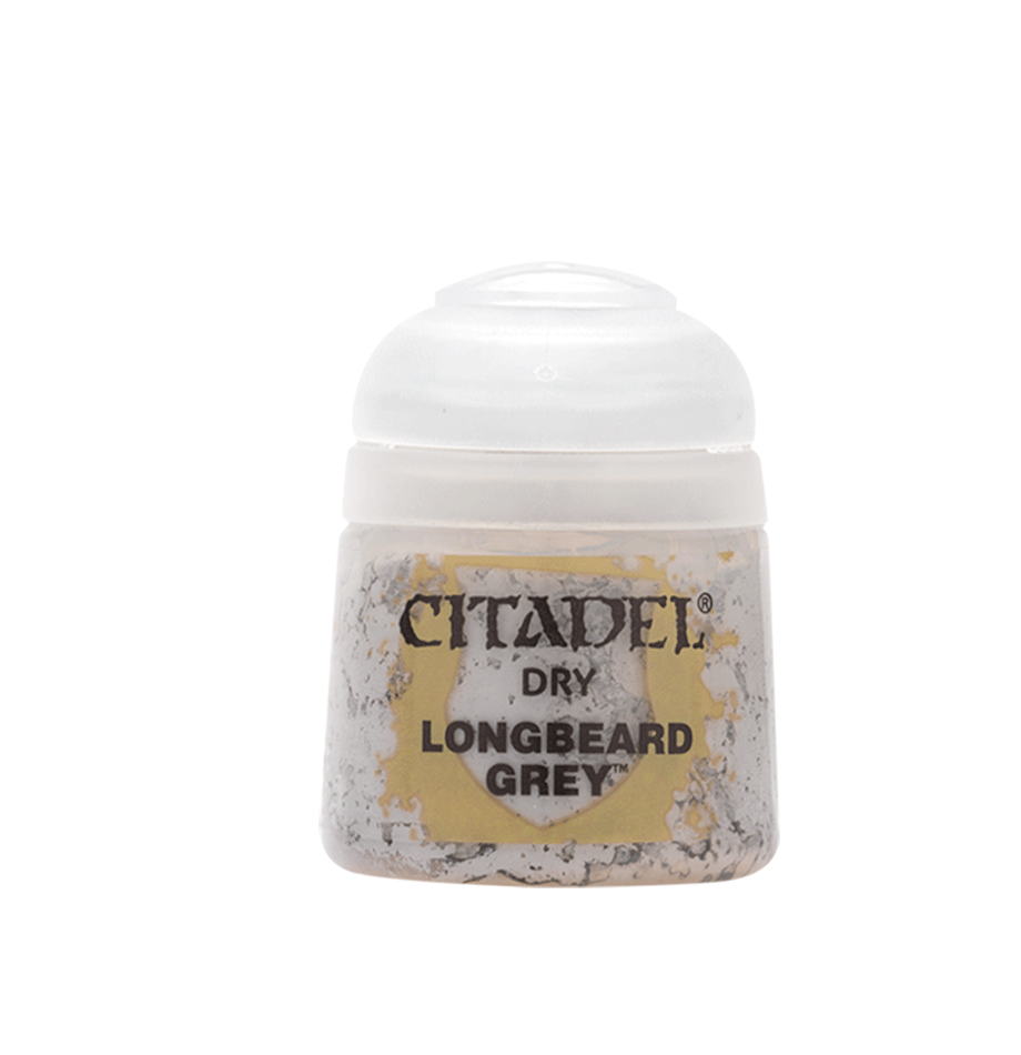 Games Workshop Citadel Dry Longbeard Grey 23-12