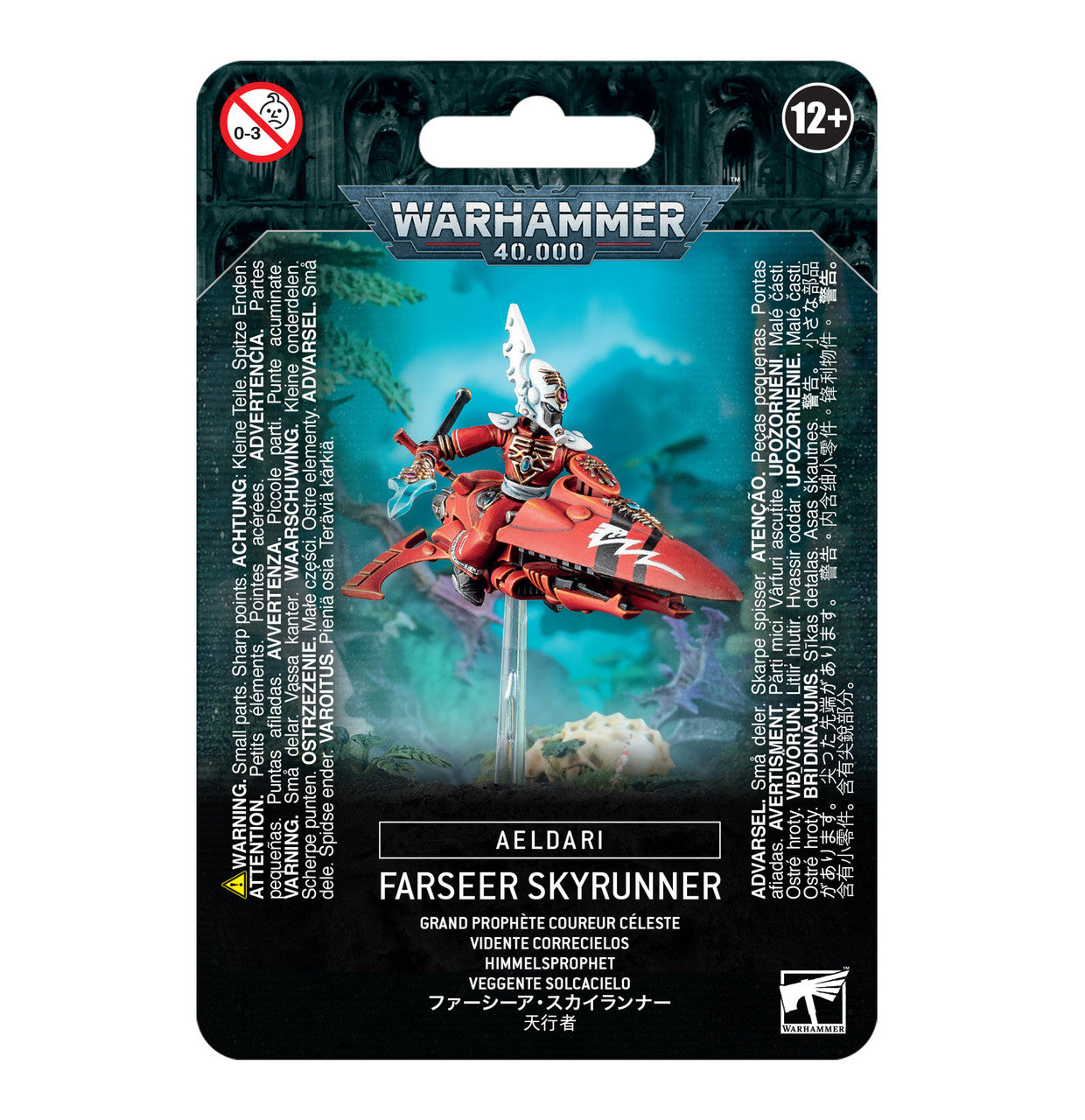 Games Workshop Warhammer 40K Craftworlds Aeldri Farseer Skyrunner 46-19