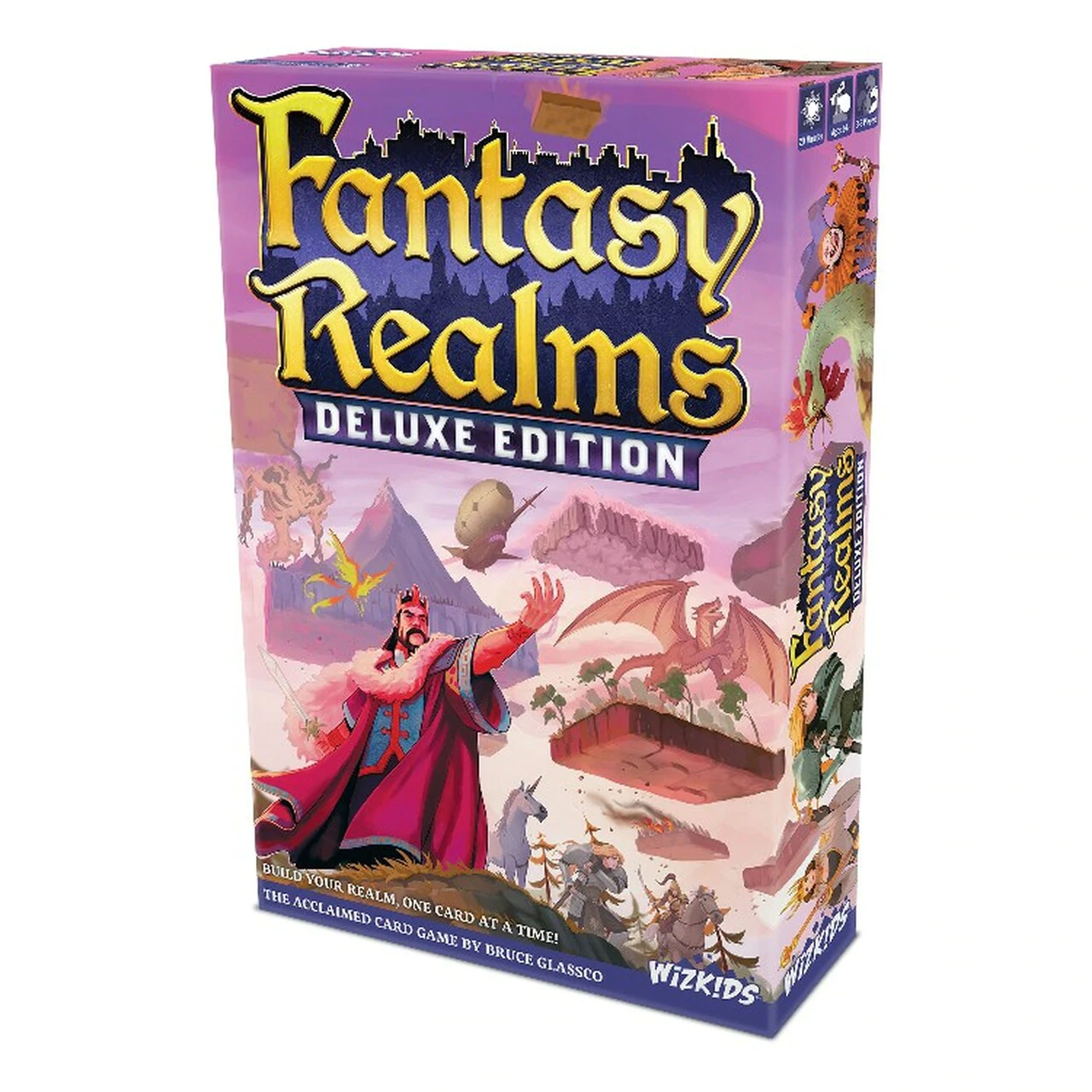 Wizkids Dungeons And Dragons Fantasy Realms Deluxe Edition Base Game WZK87537