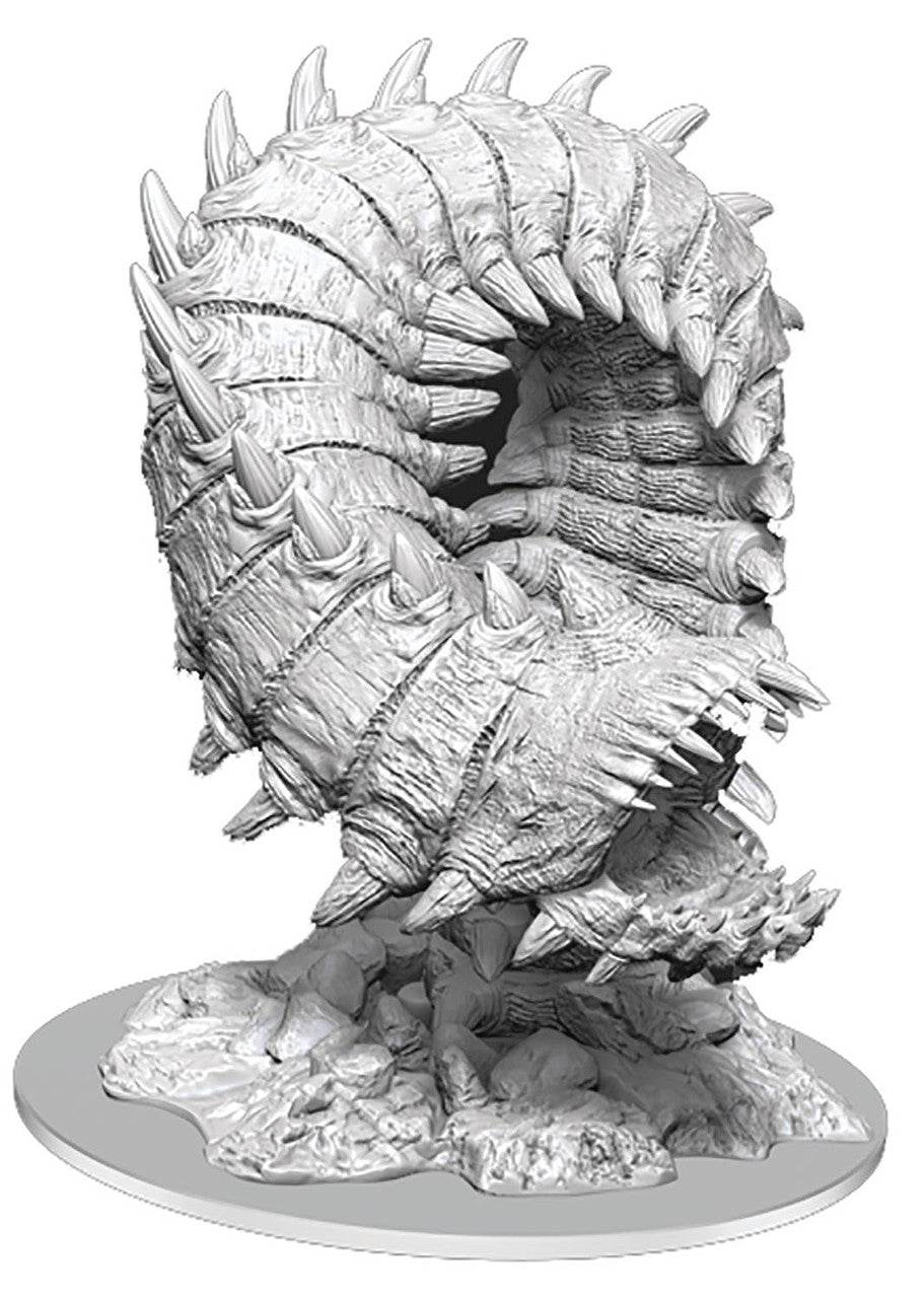 Wizkids Dungeons and Dragons Nolzurs Marvelous Unpainted Miniatures Purple Worm D&D WZK90530
