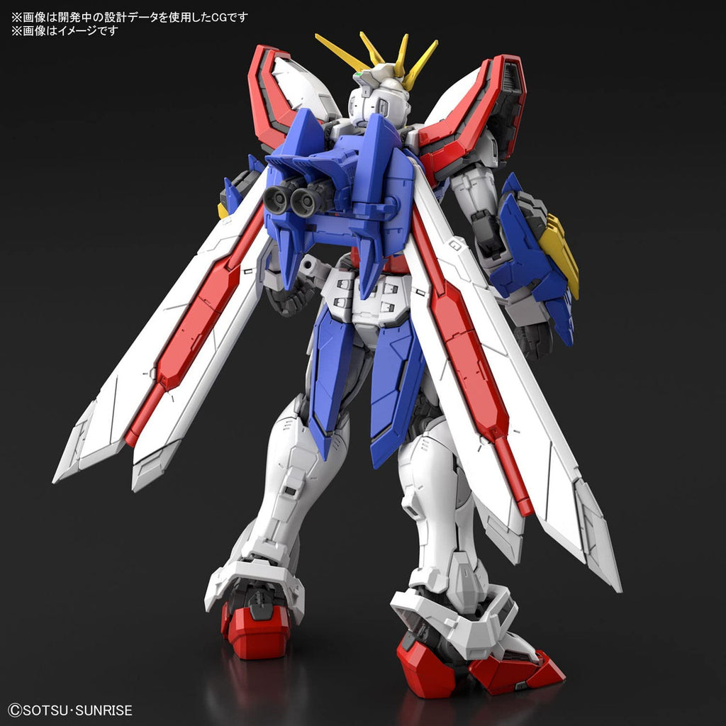 BANDAI SPIRITS RG Mobile Martial Arts G Gundam God Gundam 1/144 Scale Color Coded Plastic Model