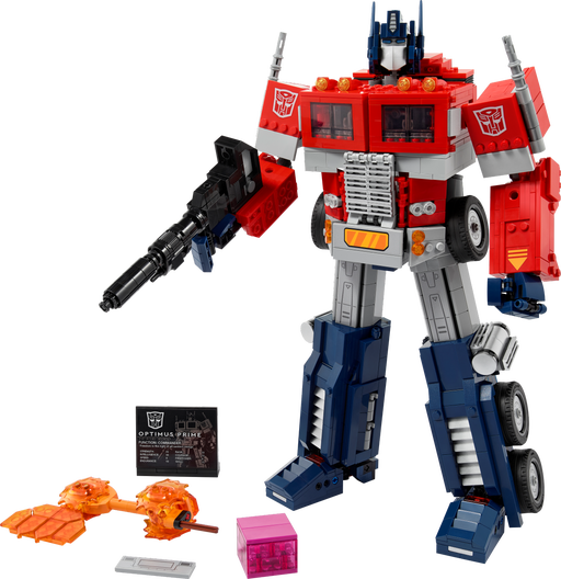 LEGO Optimus Prime Leader of the Heroic Autobots And Now an Impressive 2-in-1 LEGO Build for Transformers Fans