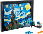 LEGO-21333 Vincent van Gogh - The Starry Night Build Creativity. Build Concentration. Build Your Own 3D LEGO Brick Version of One of Vincent Van Goghâ€™s Most Celebrated Artworks