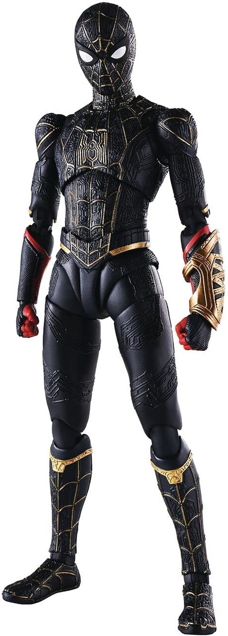 Spider-Man [Black & Gold Suit] (SPIDER-MAN: No Way Home) Special Set SPIDER-MAN: No Way Home, Bandai Spirits S.H.Figuarts