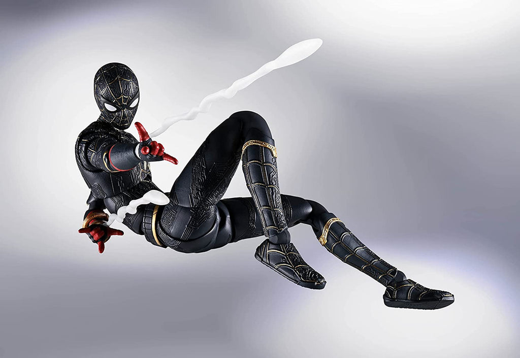 Spider-Man [Black & Gold Suit] (SPIDER-MAN: No Way Home) Special Set SPIDER-MAN: No Way Home, Bandai Spirits S.H.Figuarts