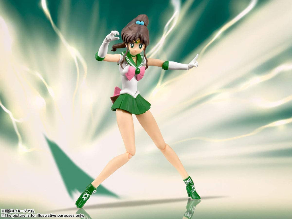 TAMASHII NATIONS Sailor Jupiter -Animation Color Edition- Pretty Guardian Sailor Moon, Bandai shii Nations S.H. Figuarts