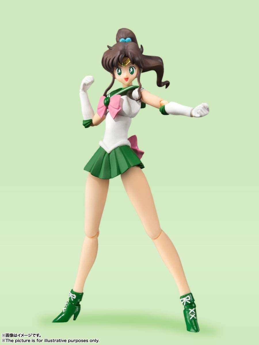TAMASHII NATIONS Sailor Jupiter -Animation Color Edition- Pretty Guardian Sailor Moon, Bandai shii Nations S.H. Figuarts