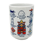 Studio Ghibli via Bluefin Benelic Spirited Away Japanese Teacup - Official Studio Ghibli Merchandise, White