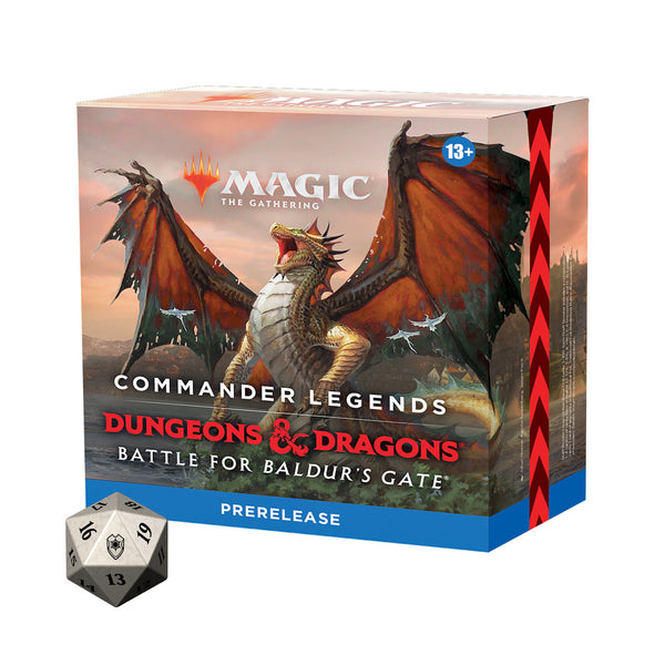 Magic the Gathering CCG: Commander Legends: Battle for Baldur's Gate Prerelease Pack ( Single Piece)