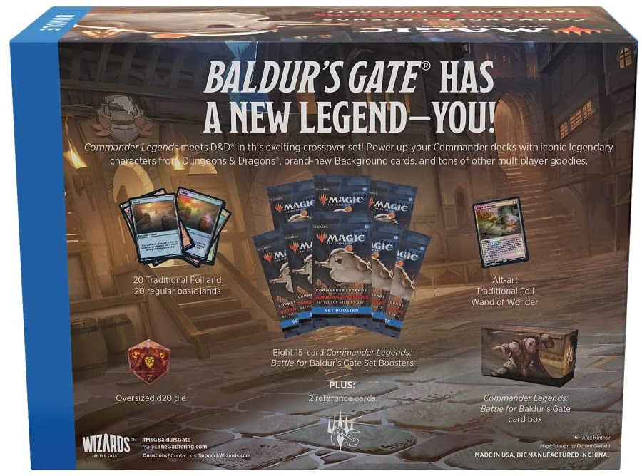 Magic the Gathering CCG: Commander Legends: Battle for Baldur's Gate Bundle