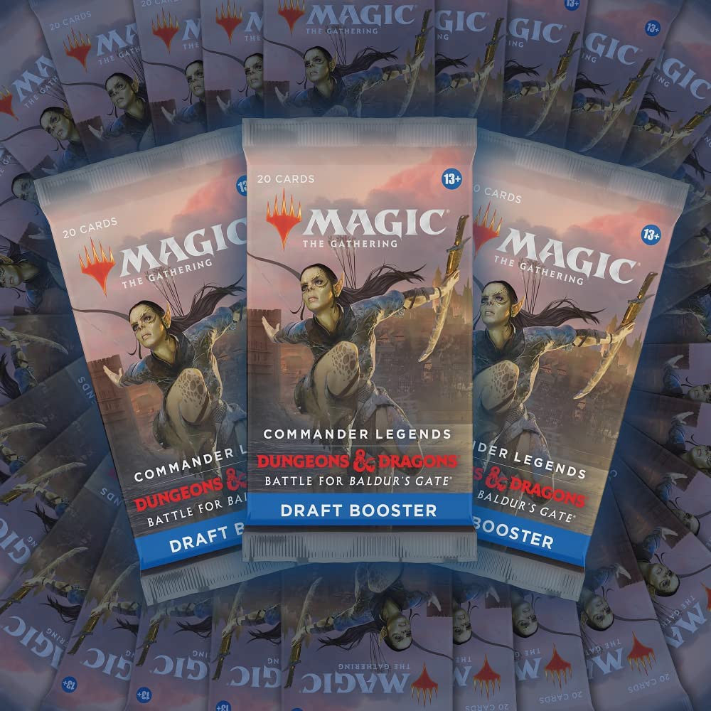 Magic the Gathering CCG: Commander Legends: Battle for Baldur's Gate Draft Booster Display (24) Pack