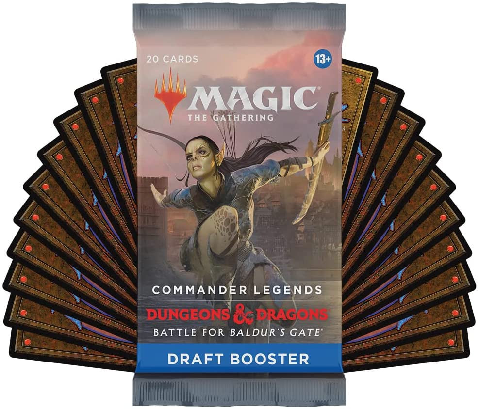 Magic the Gathering CCG: Commander Legends: Battle for Baldur's Gate Draft Booster Display (24) Pack