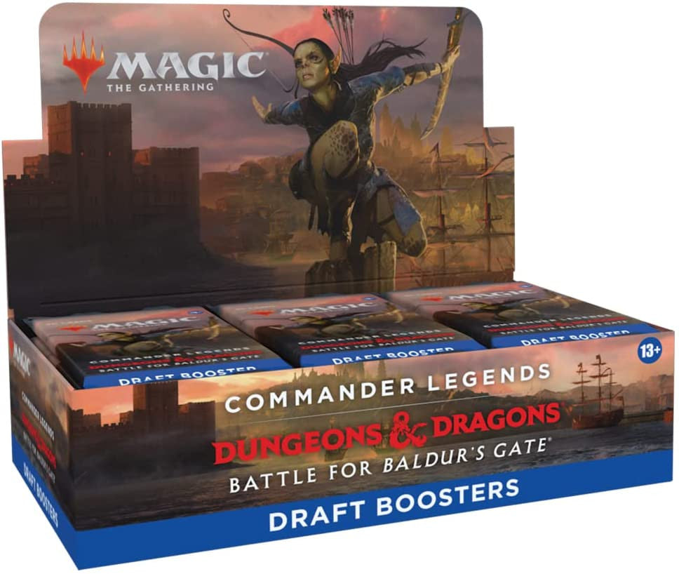 Magic the Gathering CCG: Commander Legends: Battle for Baldur's Gate Draft Booster Display (24) Pack
