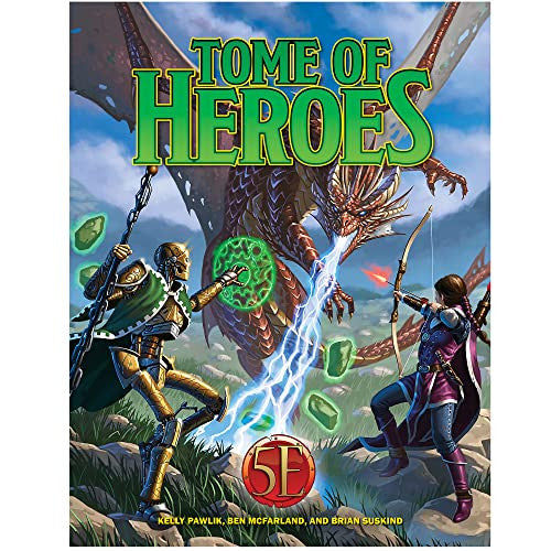 Kobold Press Dungeons and Dragons 5E Tome of Heroes Hardcover 5E D&D PZOKOB9306