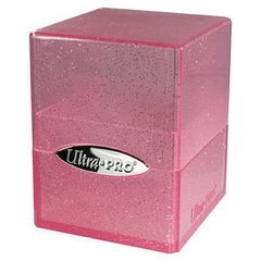 Ultra PRO Satin Cube Glitter Pink ULPDB15887