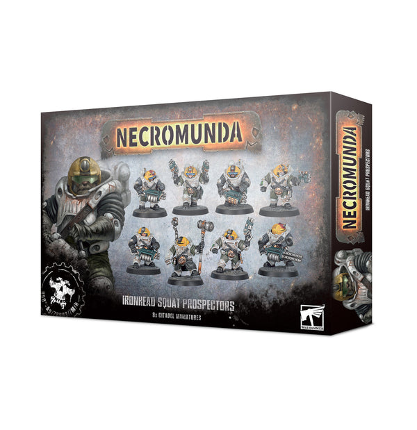 Games Workshop Warhammer 40K Necromunda Ironhead Squat Prospectors 301-01
