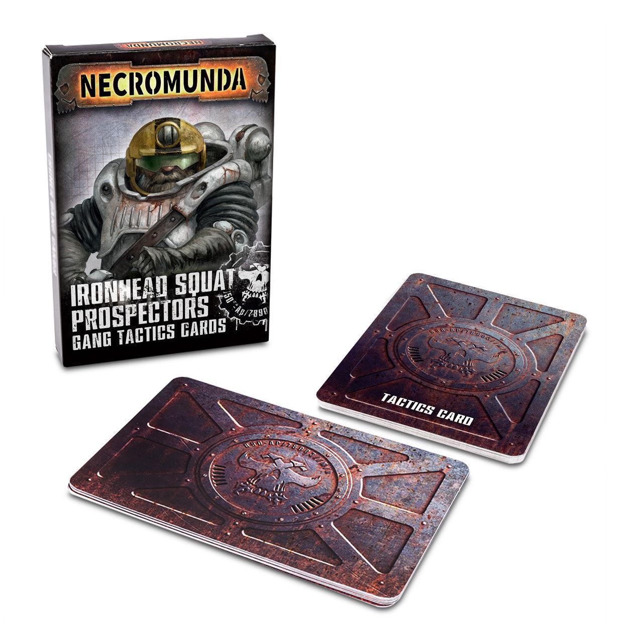 Games Workshop Warhammer 40K Necromunda Ironhead Squad Prospector Tactics Cards 301-04