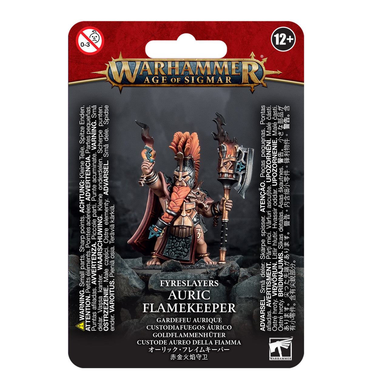 Games Workshop Warhammer Age Of Sigmar Fyreslayers Auric Flamekeeper 84-44