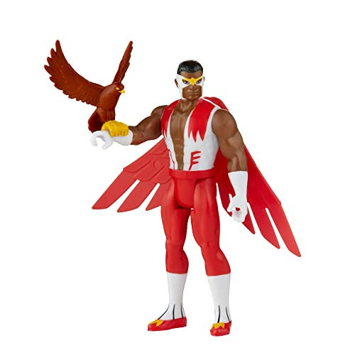 Marvel Legends Series 3.75-Inch Retro 375 Collection Marvelâ€™S Falcon Action Figure Toy Single Pack Falcon