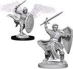 Dungeons and Dragons Wizkids Aasimar PaladinNECA Nolzurs Marvelous Unpainted s Wave 5 Aasimar Male Paladin Miniature D&D WZK73342