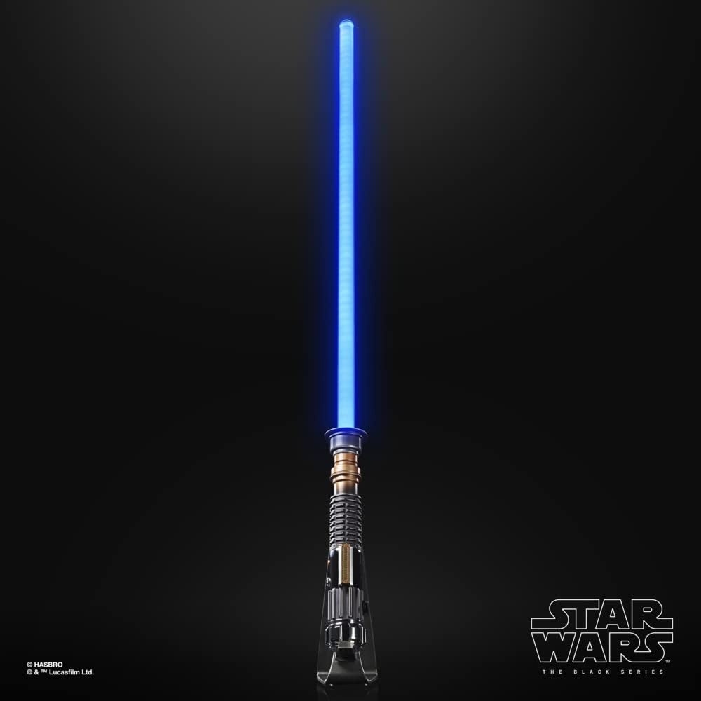 Star Wars The Black Series Elite Obi-Wan Kenobi Force FX Lightsaber Prop Replica