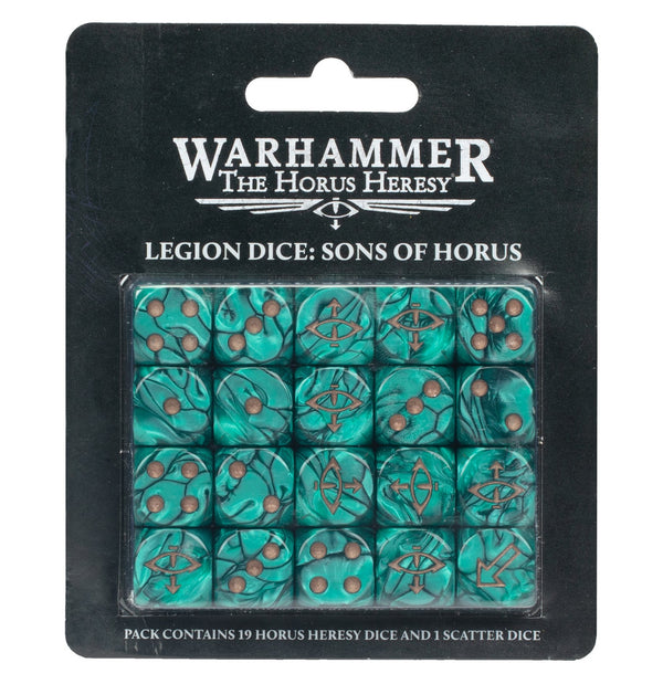 Games Workshop Warhammer The Horus Heresy Legion Dice Sons of Horus 31-53