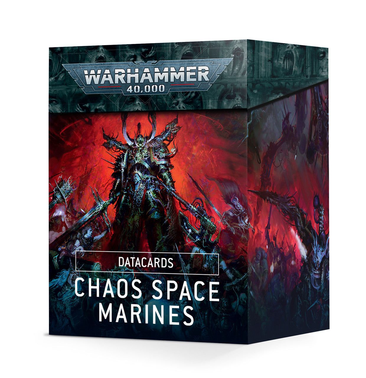 Games Workshop Warhammer 40K Datacards Chaos Space Marine English 43-02