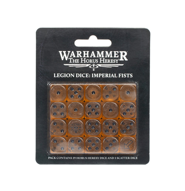Games Workshop Warhammer The Horus Heresy Legion Dice Imperial Fists 31-45