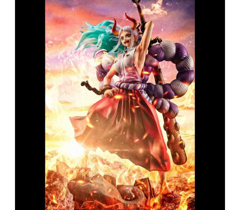 Megahouse One Piece Portrait of Pirates Yamato WA-MAXIMUM Statue UTCMH71630
