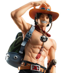 Megahouse One Piece Portrait of Pirates Neo DX Portgas D Ace 10th Anniversary Limited Version Statue ReRun UTCMH83387