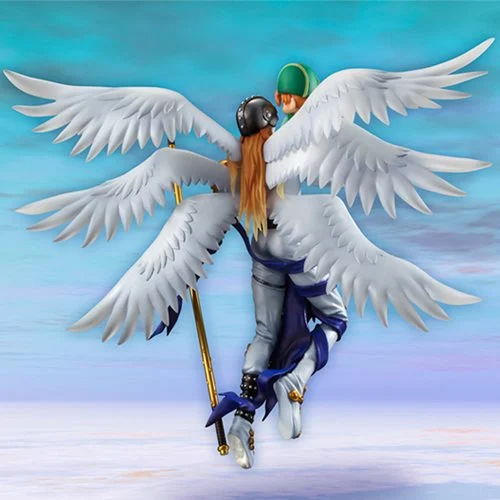 Megahouse Digimon Adventure Angemon and Takaishi Takeru GEM Series 18 Scale Statue UTCMH83280