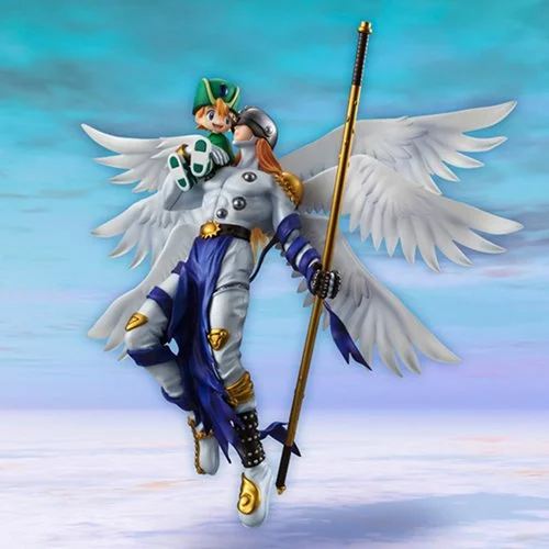 Megahouse Digimon Adventure Angemon and Takaishi Takeru GEM Series 18 Scale Statue UTCMH83280