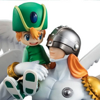 Megahouse Digimon Adventure Angemon and Takaishi Takeru GEM Series 18 Scale Statue UTCMH83280