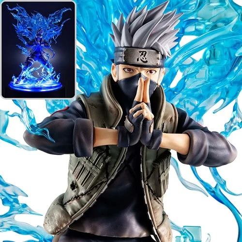 Naruto Hatake Kakashi Susanoo Version Precious GEM Series Statue with LED Base UTCMH83300