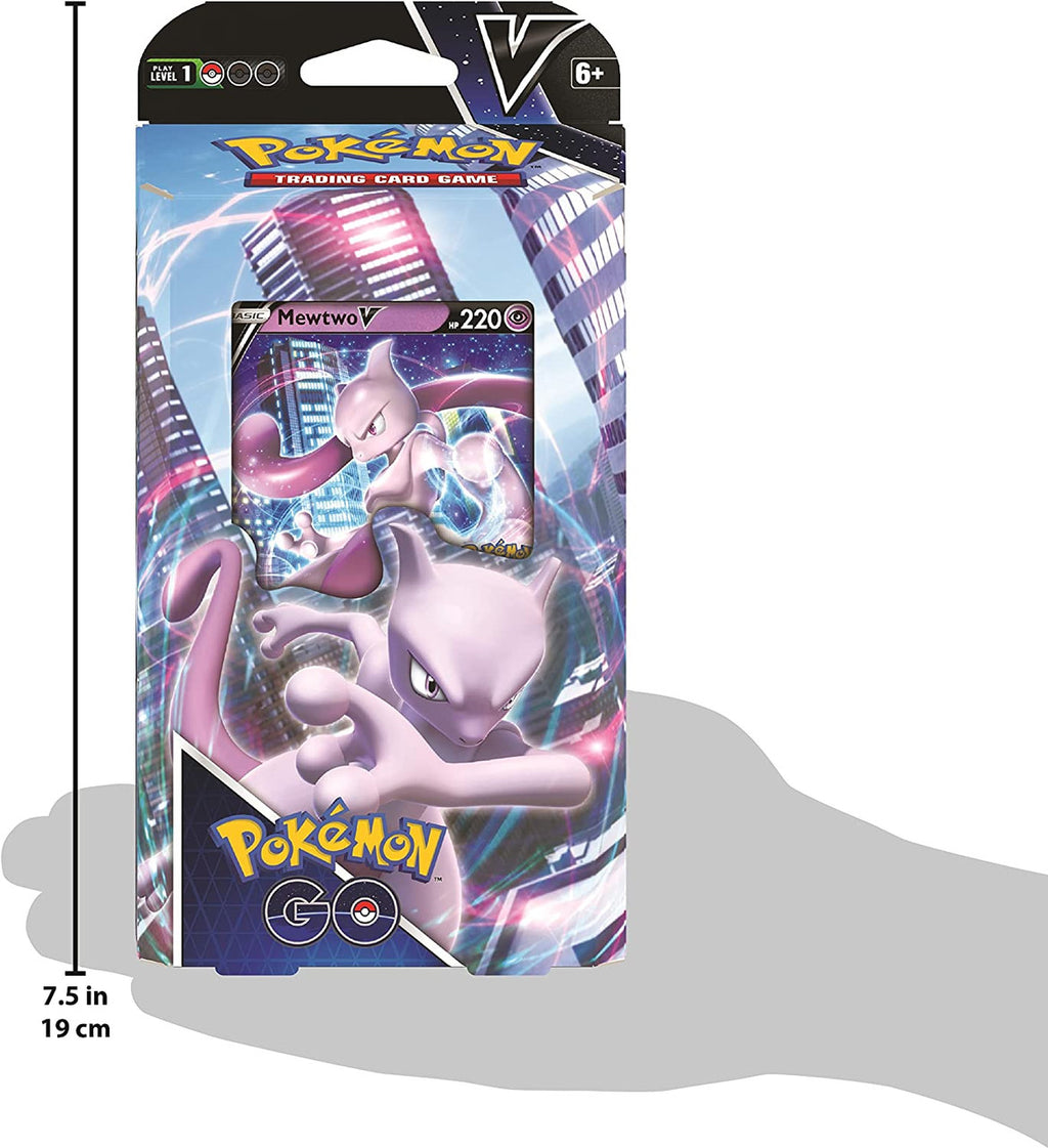 Pokemon TCG Pokemon GO V Battle Decks Mewtwo V and Melmetal V Display (8)