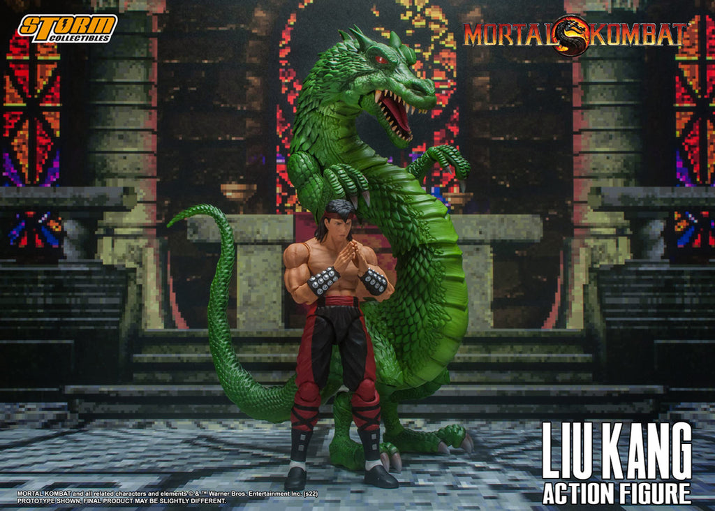 Storm Collectibles - Mortal Kombat - Liu Kang & Dragon, Storm Collectibles 1/12 Action Figure