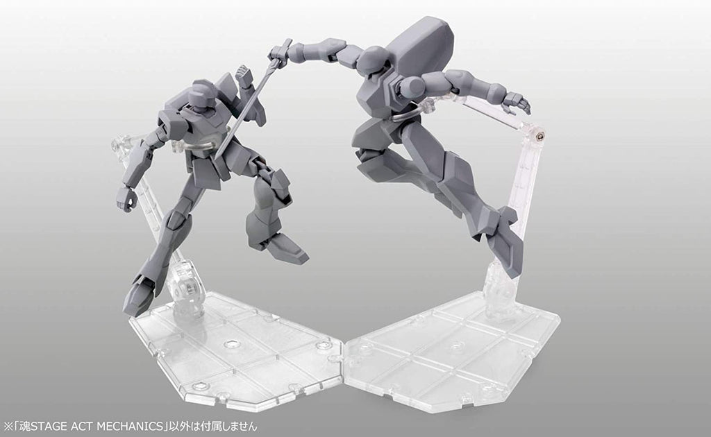 Tamashii Nations Bandai Stage Act. 5 for Mechanics Stand Support (Clear) Multi