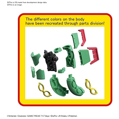 Bandai Hobby - Pokemon - Rayquaza, Bandai Spirits Pokemon Model Kit