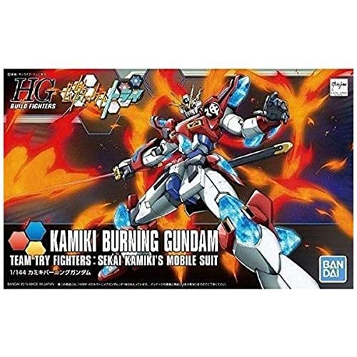 HGBF 1/144 Kamiki Burning Gundam Plastic Model