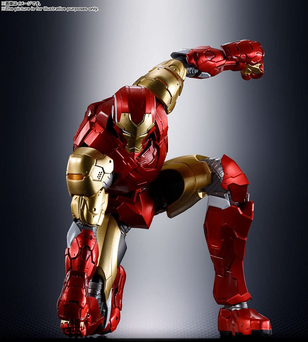 SH Figuarts Tech On Avengers Iron Man Kit Set Bundle is a New SH Figuarts collaboration between Marvel Comics and Bandai Spirits