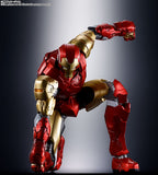 SH Figuarts Tech On Avengers Iron Man Kit Set Bundle is a New SH Figuarts collaboration between Marvel Comics and Bandai Spirits