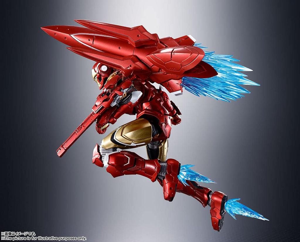 SH Figuarts Tech On Avengers Iron Man Kit Set Bundle is a New SH Figuarts collaboration between Marvel Comics and Bandai Spirits