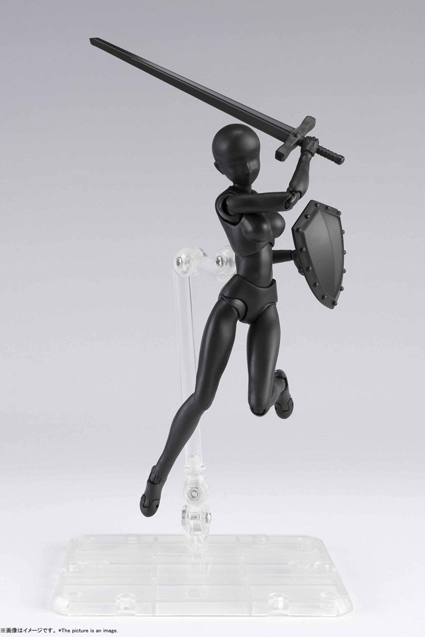 Body-Chan DX Set 2 (Solid Black Color Version), Bandai TamashiiNations S.H. Figuarts