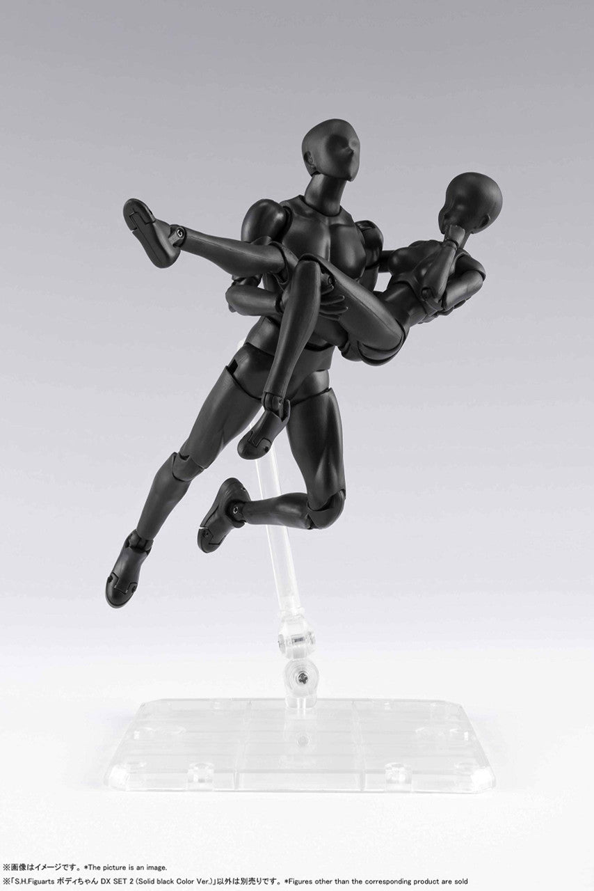 Body-Chan DX Set 2 (Solid Black Color Version), Bandai TamashiiNations S.H. Figuarts