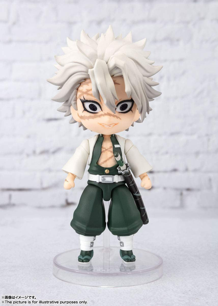 TAMASHII NATIONS Shinasugawa Sanemi Demon Slayer, Bandai Spirits Figuarts Mini