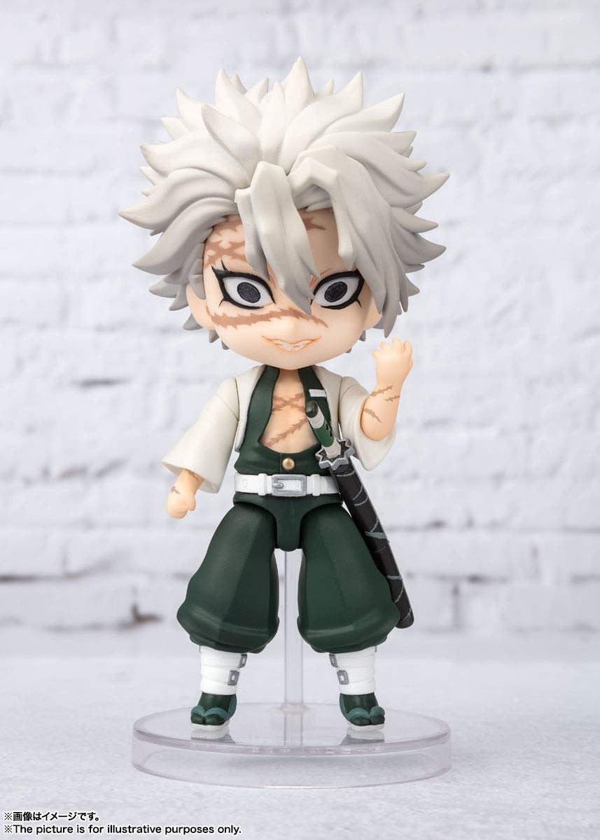 TAMASHII NATIONS Shinasugawa Sanemi Demon Slayer, Bandai Spirits Figuarts Mini