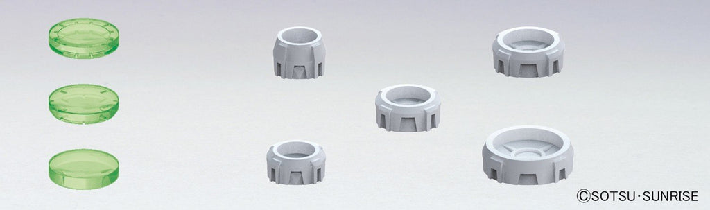 Bandai Hobby Model Support Goods Ms Sight Lens 01 Green